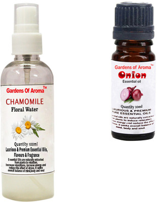 

Gardens Of Aroma Chamomile Floral Water And Onion Essential Oil(110 ml)