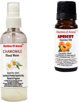 Gardens Of Aroma Chamomile Floral Water And Apricot Carrier Oil(110 ml)