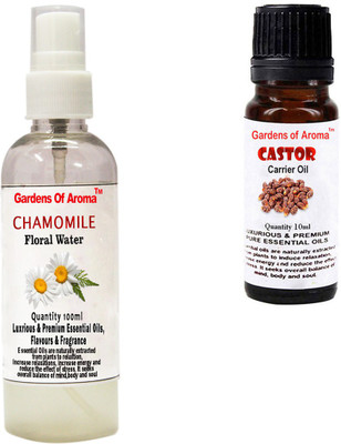 

Gardens Of Aroma Chamomile Floral Water And Castor Carrier Oil(110 ml)