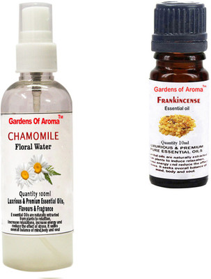 

Gardens Of Aroma Chamomile Floral Water And Frankincense Essential Oil(110 ml)