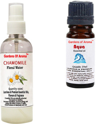 

Gardens Of Aroma Chamomile Floral Water And Aqua Essential Oil(110 ml)