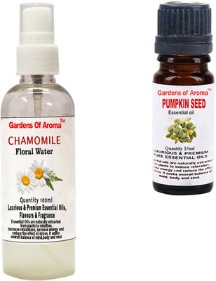 

Gardens Of Aroma Chamomile Floral Water And Pumkinseed Essential Oil(110 ml)