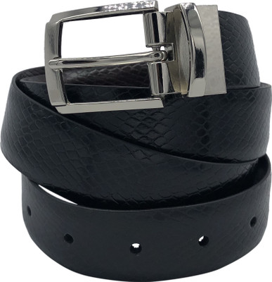 

Woodland Men Casual Black Genuine Leather Belt