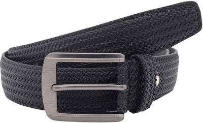 

Baluchi Men Formal Black Artificial Leather Belt