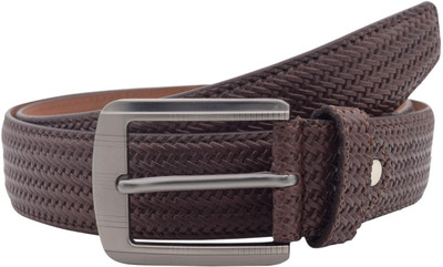 

Snoby Men Casual Brown Artificial Leather Belt