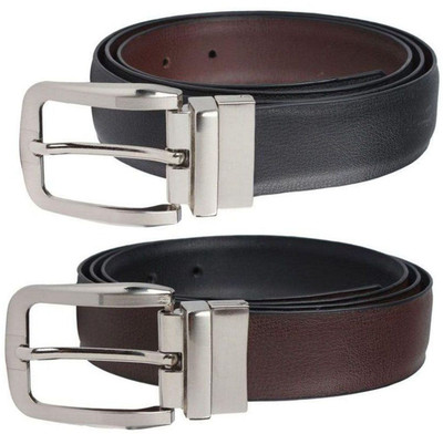 

Cyclone Men Casual Black, Brown Genuine Leather Belt