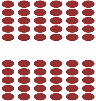 

Kohinoor Size-2, Maroon round bindi for women Women Maroon Bindis(Stick on)