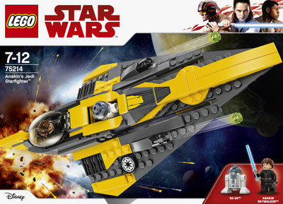 

Lego Anakin's Jedi Starfighter™ (247 Pcs)(Multicolor)