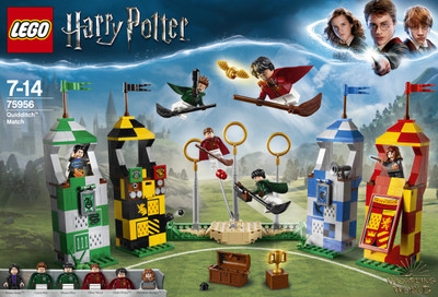 Lego Quidditch™ Match (500 Pcs)(Multicolor)