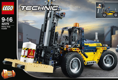 

Lego Heavy Duty Forklift (592 Pcs)(Multicolor)