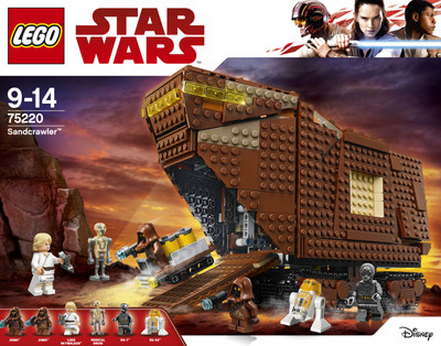 

Lego Sandcrawler™ (1239 Pcs)(Multicolor)
