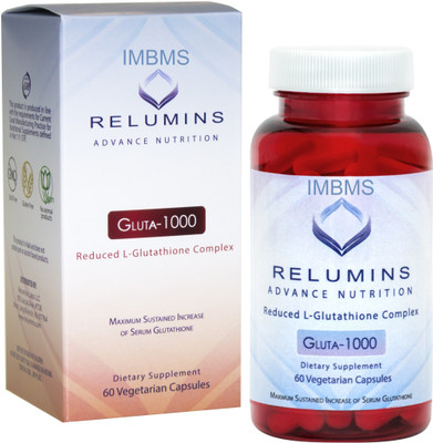 

IMBMS Relumins Advance Nutrition Gluta 1000 Reduced L-Glutathione Complex 60 Capsules(60 g)