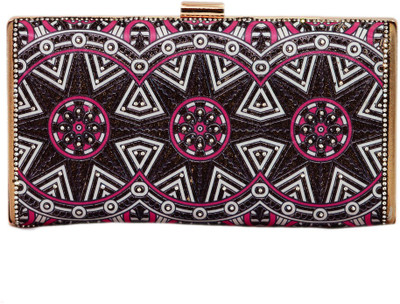 

Ticara Town Party Gold Clutch