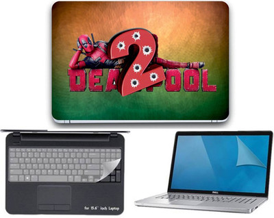 

Gallery 83 ® deadpool 2 wallpaper 3 in 1 combo pack with laptop skin sticker decal, key guard, Screen protector all are laptop 15.6 inch Combo Set 3382 vinyl Laptop Decal 15.6 Combo Set