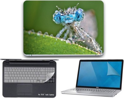 

Gallery 83 ® insect wallpaper 3 in 1 combo pack with laptop skin sticker decal, key guard, Screen protector all are laptop 15.6 inch Combo Set 3301 vinyl Laptop Decal 15.6 Combo Set