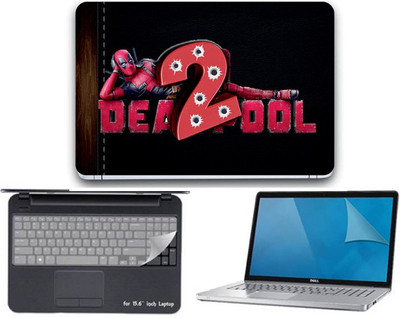 

Gallery 83 ® deadpool 2 wallpaper 3 in 1 combo pack with laptop skin sticker decal, key guard, Screen protector all are laptop 15.6 inch Combo Set 3383 vinyl Laptop Decal 15.6 Combo Set