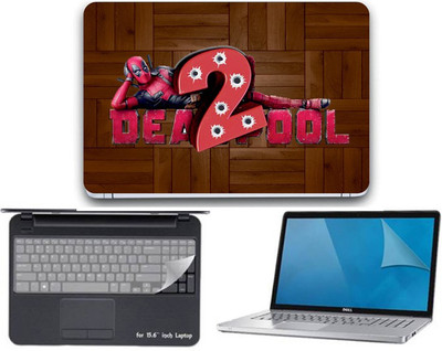 

Gallery 83 ® deadpool 2 wallpaper 3 in 1 combo pack with laptop skin sticker decal, key guard, Screen protector all are laptop 15.6 inch Combo Set 3394 vinyl Laptop Decal 15.6 Combo Set