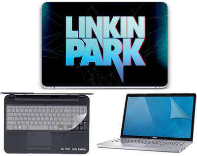 

Gallery 83 ® linkin park wallpaper 3 in 1 combo pack with laptop skin sticker decal, key guard, Screen protector all are laptop 15.6 inch Combo Set 3556 vinyl Laptop Decal 15.6 Combo Set