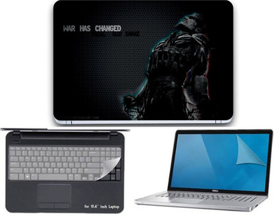 

Gallery 83 ® war has changed wallpaper 3 in 1 combo pack with laptop skin sticker decal, key guard, Screen protector all are laptop 15.6 inch Combo Set 3448 vinyl Laptop Decal 15.6 Combo Set