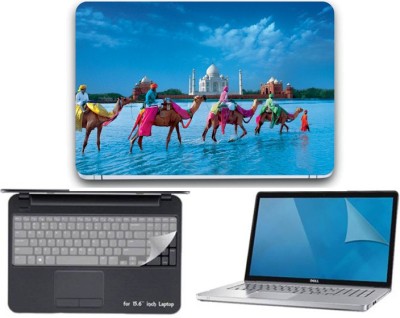 

Gallery 83 ® taj mahal unique wallpaper 3 in 1 combo pack with laptop skin sticker decal, key guard, Screen protector all are laptop 15.6 inch Combo Set 3331 vinyl Laptop Decal 15.6 Combo Set