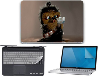 

Gallery 83 ® cartoon wallpaper 3 in 1 combo pack with laptop skin sticker decal, key guard, Screen protector all are laptop 15.6 inch Combo Set 3540 vinyl Laptop Decal 15.6 Combo Set