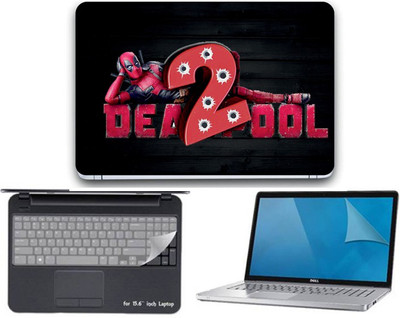 

Gallery 83 ® deadpool 2 wallpaper 3 in 1 combo pack with laptop skin sticker decal, key guard, Screen protector all are laptop 15.6 inch Combo Set 3380 vinyl Laptop Decal 15.6 Combo Set