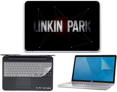 

Gallery 83 ® linkin park wallpaper 3 in 1 combo pack with laptop skin sticker decal, key guard, Screen protector all are laptop 15.6 inch Combo Set 3555 vinyl Laptop Decal 15.6 Combo Set