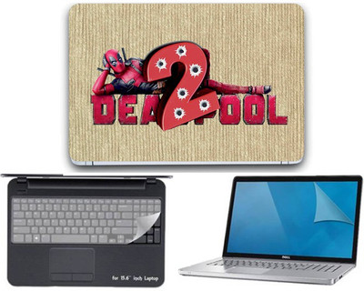 

Gallery 83 ® deadpool 2 wallpaper 3 in 1 combo pack with laptop skin sticker decal, key guard, Screen protector all are laptop 15.6 inch Combo Set 3391 vinyl Laptop Decal 15.6 Combo Set