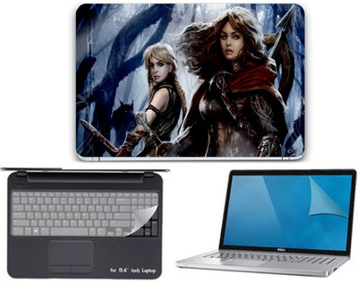 

Gallery 83 ® movie wallpaper 3 in 1 combo pack with laptop skin sticker decal, key guard, Screen protector all are laptop 15.6 inch Combo Set 3516 vinyl Laptop Decal 15.6 Combo Set