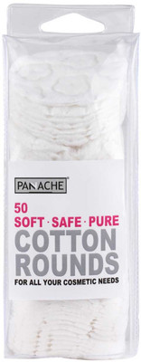 

Panache Cotton Rounds, Soft, Safe & Pure, Quilted, Face Care (50 pcs.), Beauty, Tools & Accessories, Cotton.(50 Units)