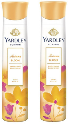 

Yardley London Autumn Bloom Body Spray for Women 150ML Each (Pack of 2) Body Spray - For Women(300 ml, Pack of 2)