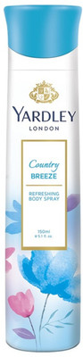 

Yardley London Country Breeze Body Spray for Women 150ML Body Spray - For Women(150 ml)