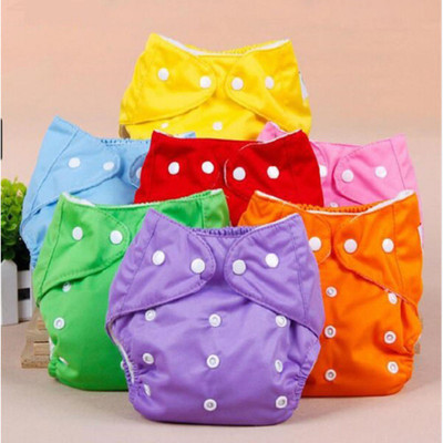 

Chinmay Kids Quirk Reusable Baby Washable Cloth Diaper Nappies With Insert Wet-free For Babies of Ages 0 to 2 years - New Born(6 Pieces)