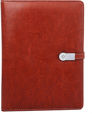 

idol collections Assorted Note Book(Power bank with pen Drive, Brown)