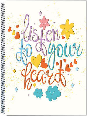

PRINTHUBS A5 Note Book(A5 Notebook ( Multicolor)NB_38, Multicolor)
