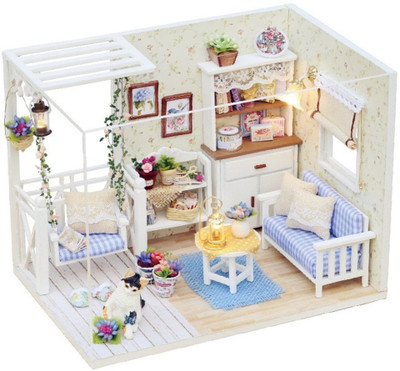 

KADAM Kitten Diary Miniature Dollhouse(White)