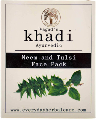 

Vagad's Khadi Neem and Tulsi Face Pack Powder 100Gm(100 g)