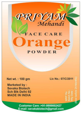 

Priyam Mehandi Orange Peel Powder(100 g)