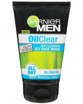 

Garnier Men Oil Clear Deep Cleansing Icy Face Wash 50g With Clay Dtox Face Wash(50 g)