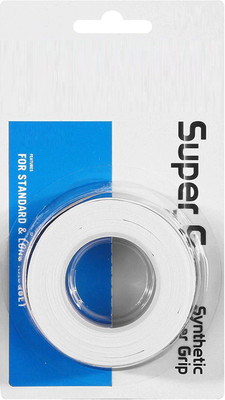 

QUINERGYS ™ White - Tennis Badminton Racket Overgrips for Anti-slip and Absorbent Grip Tacky Touch Grip(White, Pack of 1)