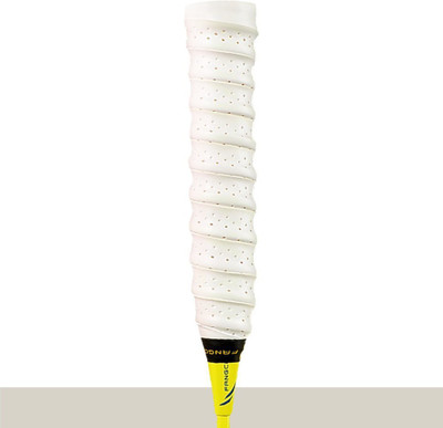 

QUINERGYS ™ Sparkle - Super 1- Pack Absorbent Tennis Wrap Over Grip with Airhole Tacky Touch Grip(White, Pack of 1)