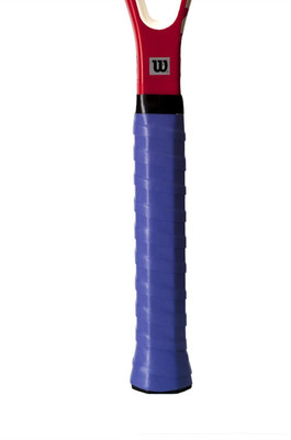 

QUINERGYS ® Pantone - Racket Grip Anti Slip Perforated Super Absorbent,Tennis Racquet Replacement Overgrip Tape Foam Grip(Purple, Pack of 2)