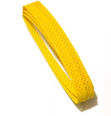 

QUINERGYS ™ Maximum Yellow - 1 Pack Tennis Badminton Racket Overgrips for Anti-slip and Absorbed Moisture Grip, Multicolor Chevtec Grip(Yellow, Pack of 1)