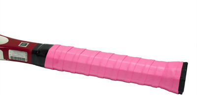 

QUINERGYS ™ Pink lace - Tennis Overgrip Grip Tape Smooth Tacky Grip(Pink, Pack of 1)