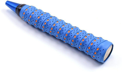 

QUINERGYS ® Atomic Blue - Anti-Slip Handle Grip Wrap with Bump Tape for Badminton Tennis Bicycle Bike Golf Club Baseball Bat Fishing Rod Handle Bar, Moisture Absorb Contoured Grip(Blue, Pack of 1)