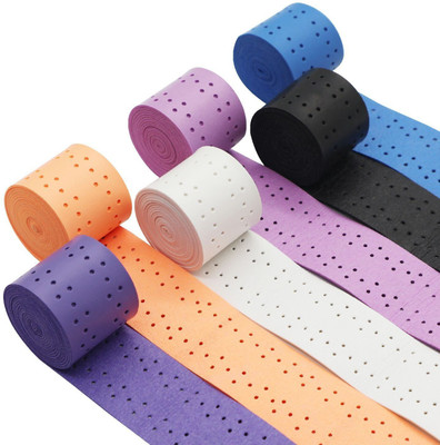 

QUINERGYS Ultra Tacky Pro Feel Racket Grip Smooth Tacky Grip(Multicolor, Pack of 6)