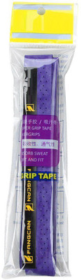 

QUINERGYS ™ Dark Purple - Buffed Cushion Perforated Racket Grip Pack of 2 Diamond Grip(Purple, Pack of 2)