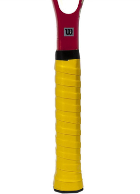 QUINERGYS Tennis Overgrip Grip Tape Diamond Grip(Yellow, Pack of 1)