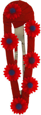 

Anuradha Art Jewellery HP-508 Hair Pin(Red)