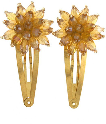 

Anuradha Art Jewellery HP-469 Hair Pin(Gold)